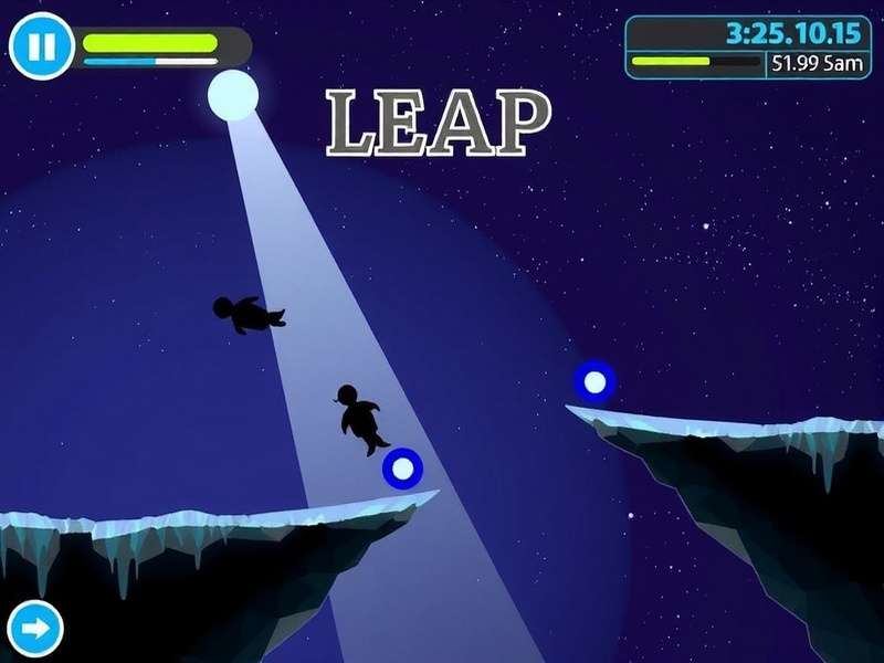 Luminous Leap Game Screenshot
